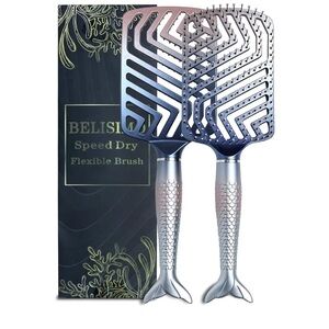 NWT BELISIMO Speed Dry Flexible Hair Brush